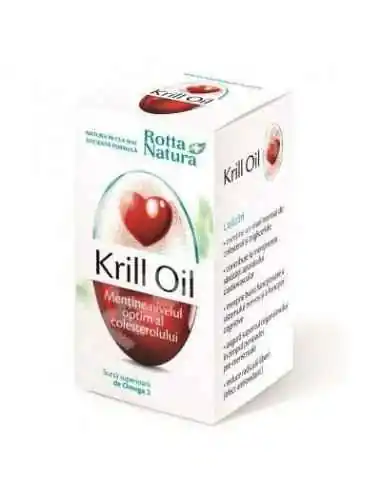 Krill Oil 90 capsule Rotta Natura, Tulburari Hormonale