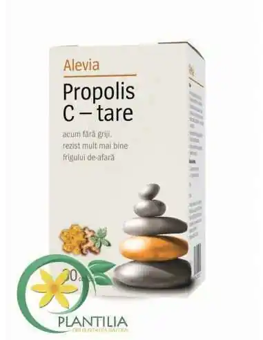 Propolis C Tare 30 cpr Alevia, REMEDII NATURISTE