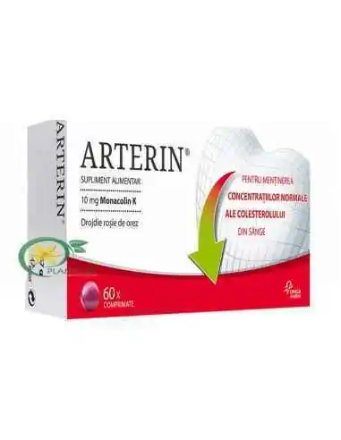 Arterin 60 cpr Omega Pharma, REMEDII NATURISTE