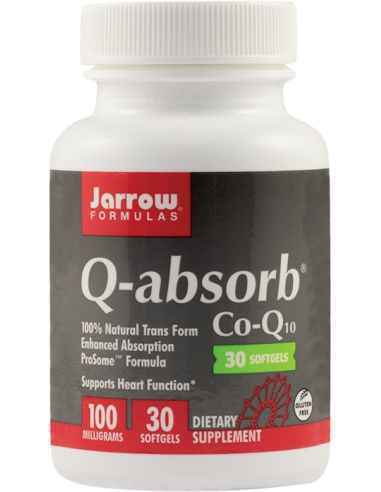 Q-absorb (Co-Q10 100mg) 30 capsule moi Jarrow Formulas, Sistemul nervos