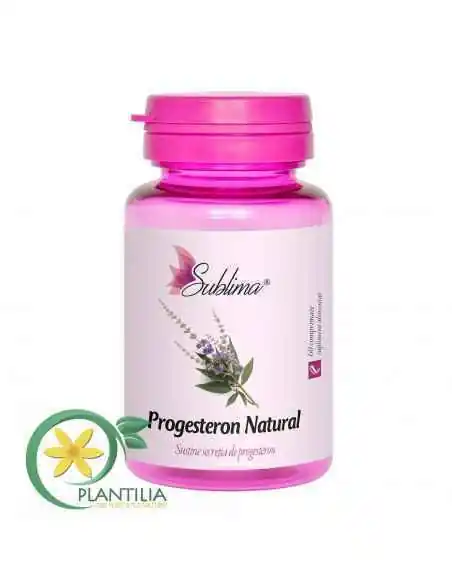 Sublima Progesteron Natural 60 cpr Dacia Plant, REMEDII NATURISTE