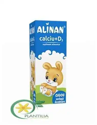 Alinan Calciu + D3 Sirop 150ml Fiterman, VITAMINE SI MINERALE