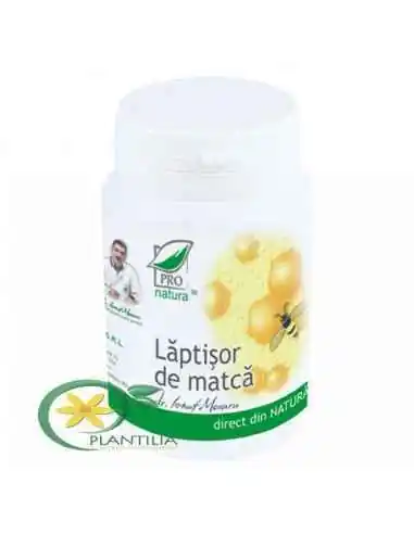 Laptisor de Matca 90 cps ProNatura Medica, VITAMINE SI MINERALE