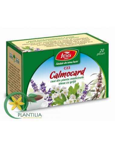 Ceai Calmocard 20 plicuri Fares, REMEDII NATURISTE