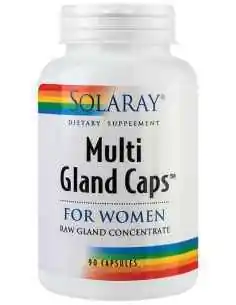 Multi Gland Caps For Women  90 cps Solaray, Tulburari Hormonale