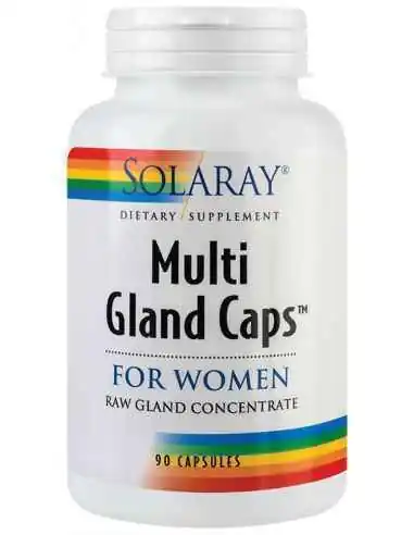 Multi Gland Caps For Women  90 cps Solaray, Tulburari Hormonale