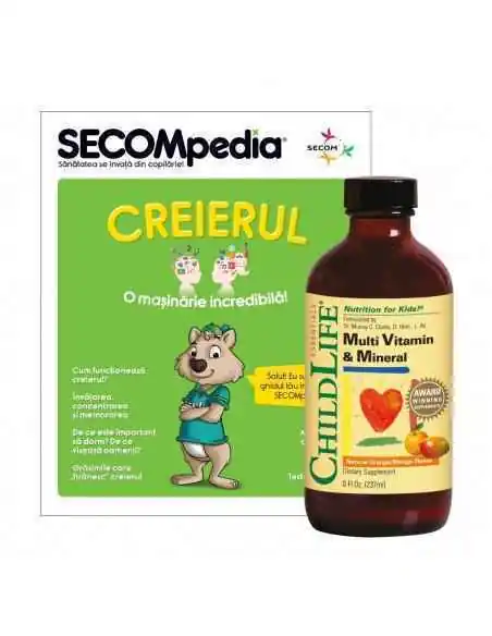 Multivitamine si Minerale 237ml Secom, VITAMINE SI MINERALE