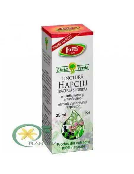 Tinctura Hapciu R4 25 ml Fares, TINCTURI CU ALCOOL