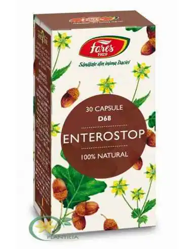 Enterostop D68 30 cps Fares, REMEDII NATURISTE