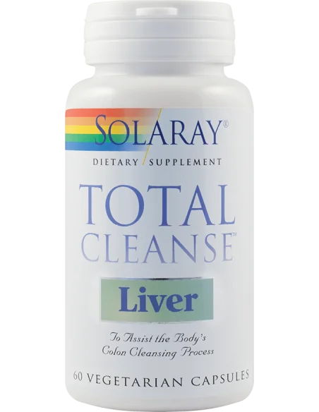 Total Cleanse Liver 60 capsule vegetale Solaray, Tulburari Hormonale