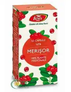 Merisor U76 63 cps Fares, REMEDII NATURISTE