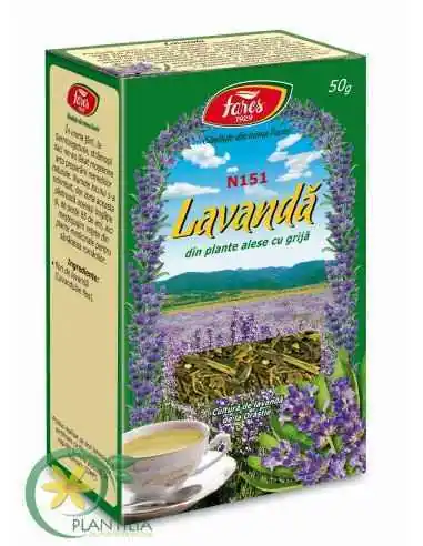 Ceai Lavanda 50 g Fares, Sistemul nervos