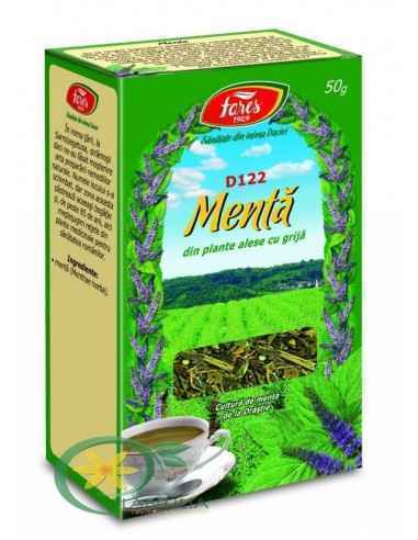 Ceai Menta 50 g Fares, REMEDII NATURISTE