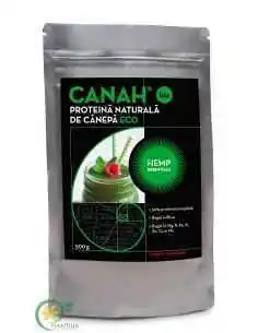 Pudra proteica de canepa CANAH BIO 500g, REMEDII NATURISTE