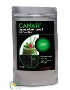 Pudra proteica de canepa CANAH  500g, REMEDII NATURISTE