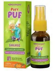 Pufy Puf Salvie Spray 20 ml Ingerasul, TINCTURI FARA ALCOOL