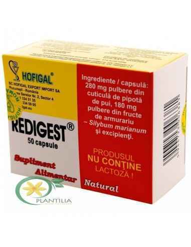 Redigest 50 cps Hofigal, REMEDII NATURISTE