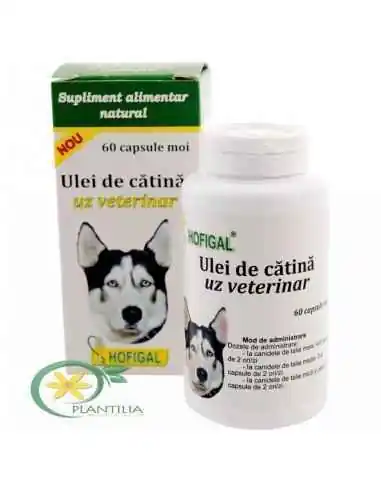 Ulei de Catina 60 cps Uz Veterinar Hofigal, PRODUSE PENTRU UZ VETERINAR