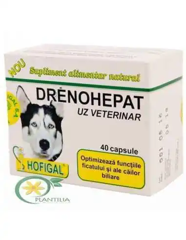 Drenohepat 40 cps Uz Veterinar Hofigal, REDUCERI