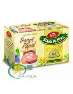 Ceai Tranzit Rapid 20 plicuri Fares 2