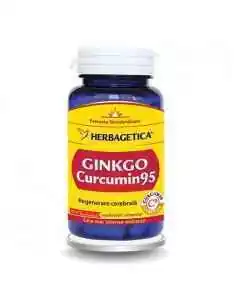 Ginkgo Curcumin 95 120 capsule Herbagetica, Tulburari Hormonale 2