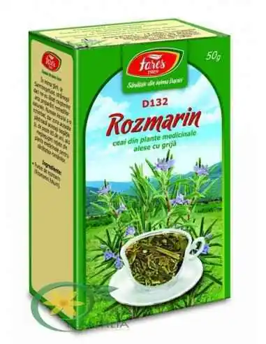 Ceai Rozmarin 50g Fares, REMEDII NATURISTE