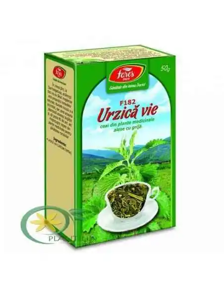 Ceai Urzica Vie 50g Fares, REMEDII NATURISTE