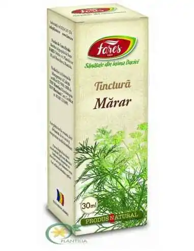 Tinctura Marar 30ml Fares, TINCTURI CU ALCOOL