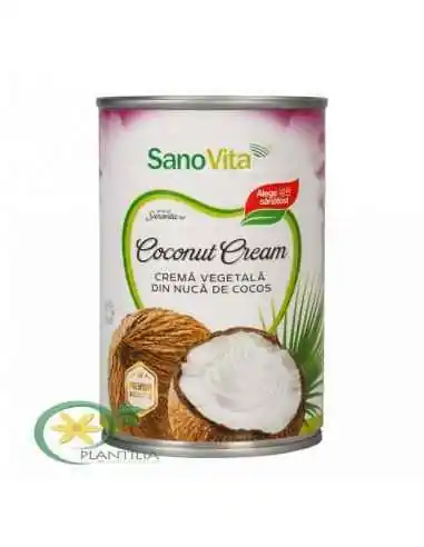 Crema Vegetala din Nuca de Cocos 400ml SanoVita, REMEDII NATURISTE