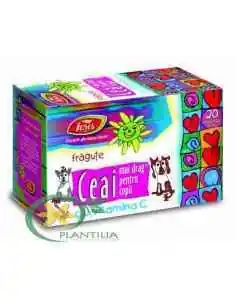 Ceai Mai Drag pentru Copii cu Fragute 20 plicuri Fares, Fortificarea organismului