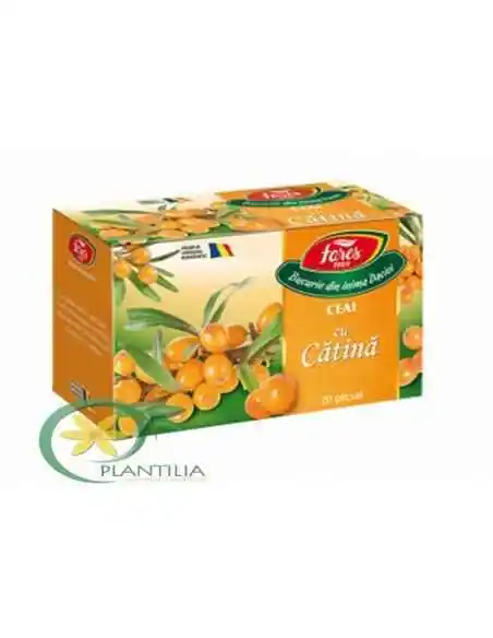 Ceai cu Catina 20 plicuri Fares, Fortificarea organismului