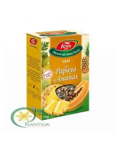 Ceai cu Papaya si Ananas 75g Fares, Fortificarea organismului