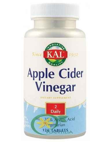 Apple Cider Vinegar (Otet de mere) 500mg 120 tablete Kal Secom, Slabire