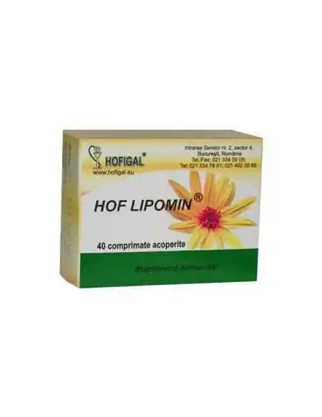 Hof Lipomin 40 cpr Hofigal, Terapia Diabetului