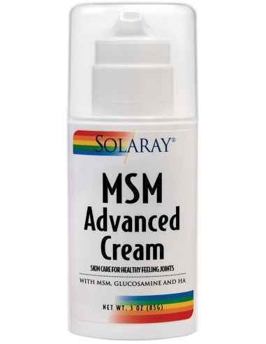 MSM Advanced Cream 85gr Solaray, UNGUENTE/CREME/GELURI