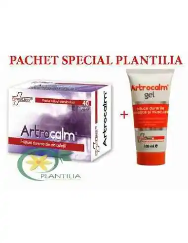 Artrocalm 40cps + Artrocalm Gel 100ml FarmaClass, UNGUENTE/CREME/GELURI