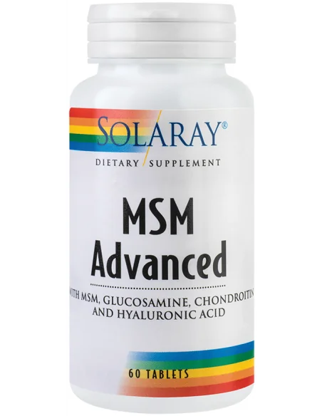 MSM Advanced Tablets 60 tb Solaray, REMEDII NATURISTE