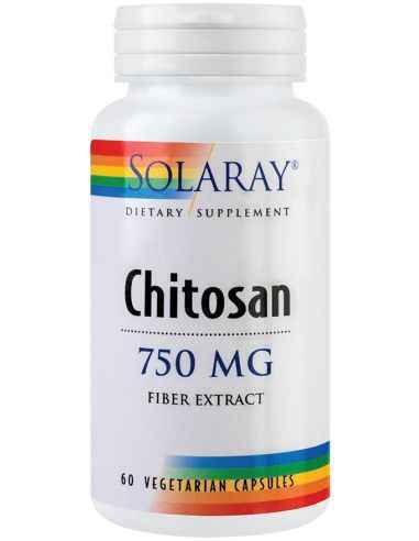 Chitosan 750mg 60 cps Solaray, REMEDII NATURISTE