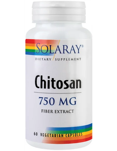 Chitosan 750mg 60 cps Solaray, REMEDII NATURISTE