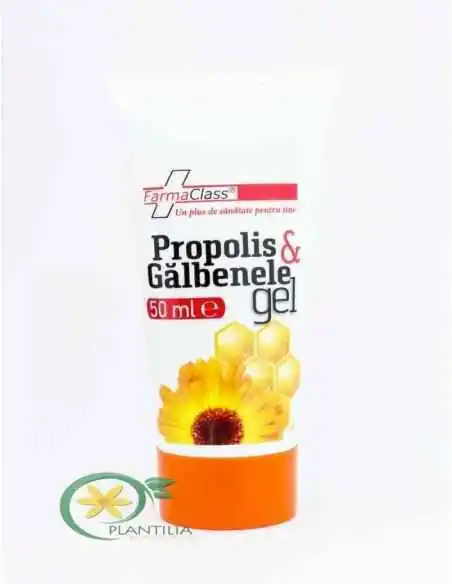 Gel Propolis si Galbenele 50ml FarmaClass, UNGUENTE/CREME/GELURI