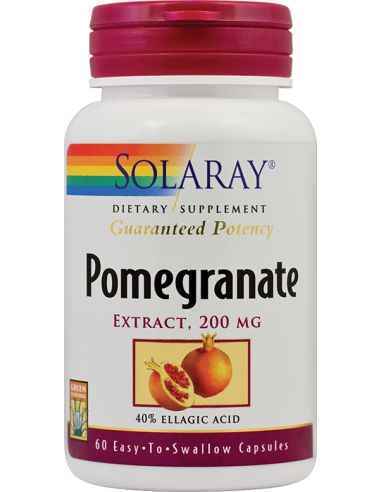 Pomegranate (Rodie) 60 capsule vegetale Solaray, Tulburari Hormonale