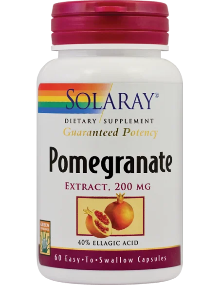 Pomegranate (Rodie) 60 capsule vegetale Solaray, Tulburari Hormonale