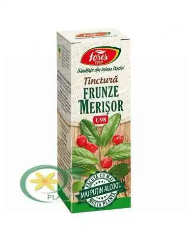 Tinctura Frunze de Merisor 50ml Fares, TINCTURI CU ALCOOL