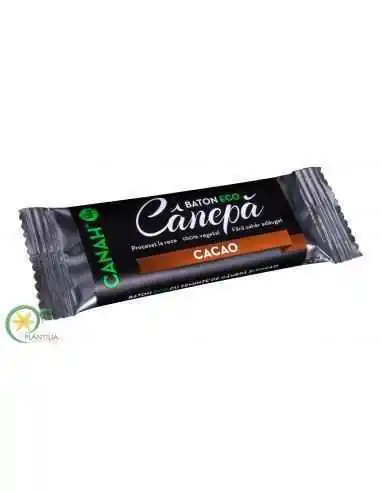 Baton de Canepa cu Cacao Bio 48g Canah, REMEDII NATURISTE