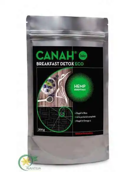 Fibre Breakfast Detox Canepa Eco 300g Canah, Slabire