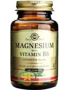 Magneziu cu B6 100 tablete Solgar, Stres
