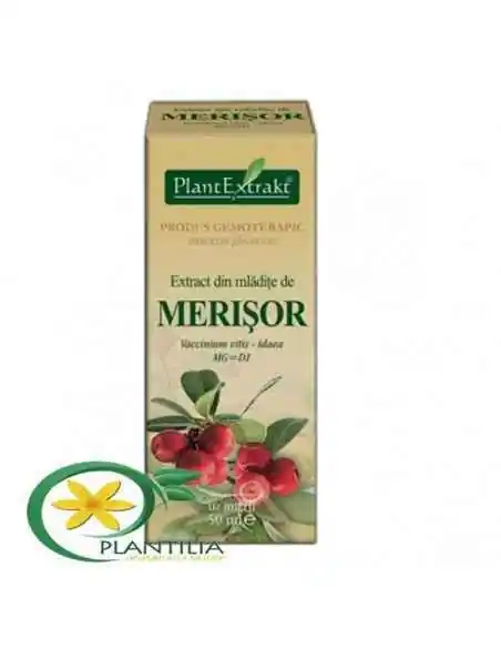 Extract din mladite de Merisor 50 ml  Plant Extrakt, Retentie hidrica