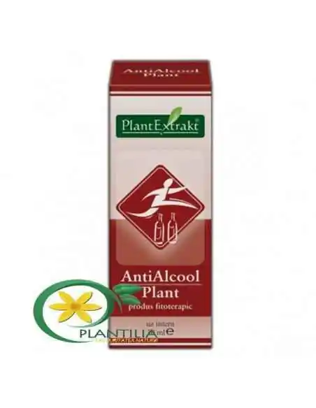Antialcool Plant 30ml PlantExtrakt, REMEDII NATURISTE