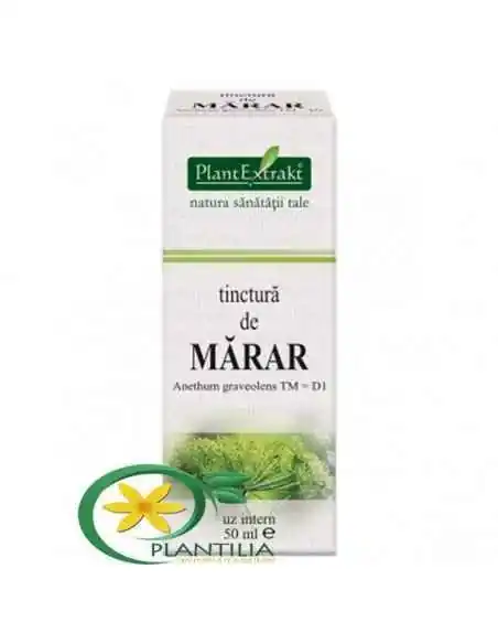 Tinctura de Marar 50ml PlantExtrakt, TINCTURI CU ALCOOL