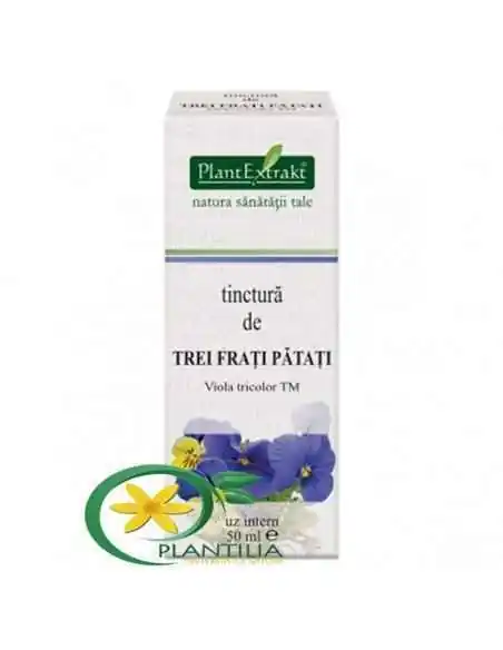 Tinctura de Trei Frati Patati 50ml PlantExtrakt, TINCTURI CU ALCOOL
